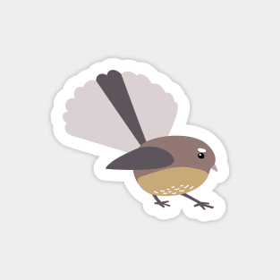 Cute Piwakawaka (Fantail) Sticker